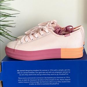 Keds Triple Kick Pop Fox Blush